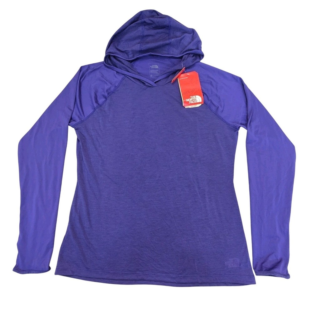 The North Face Reactor Hoodie Bright Navy women's Size Large Adventurecore NWT
